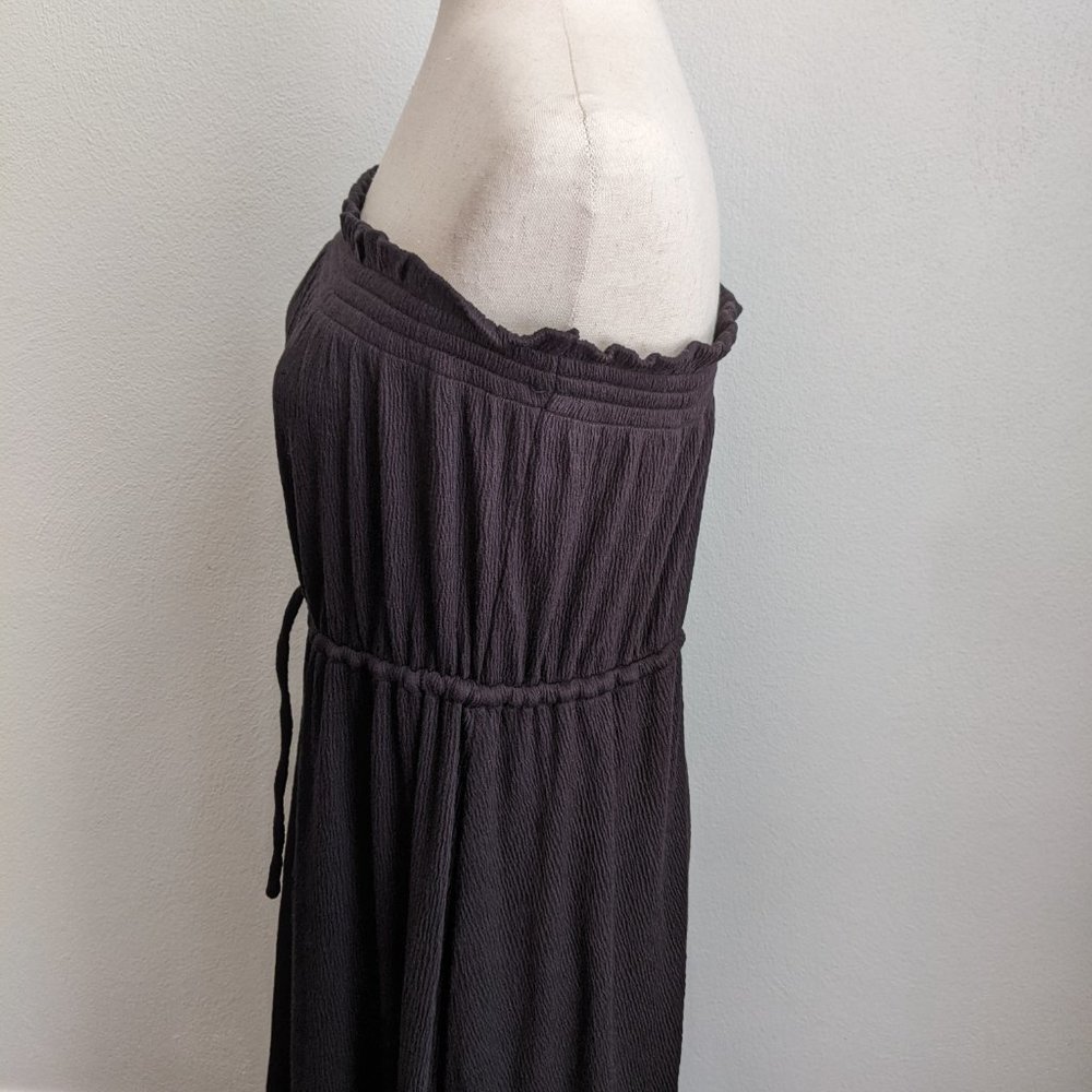 LOFT Strapless Drawstring Maxi Dress - Picture 6 of 9